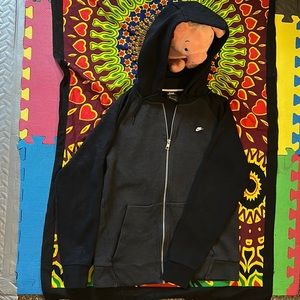 Nike Zip Athletic wear hooded sweat jacket. Pinky not for sale.